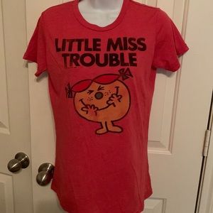 Large Little Miss Trouble tee